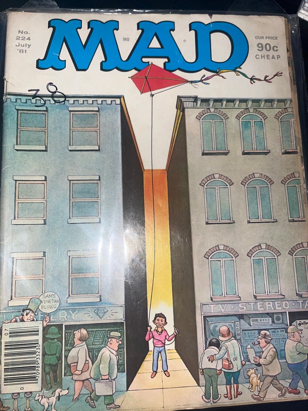 MAD Magazine #224, published in July 1981